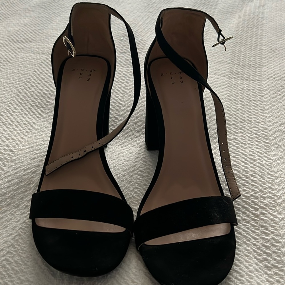 A new day black heels
